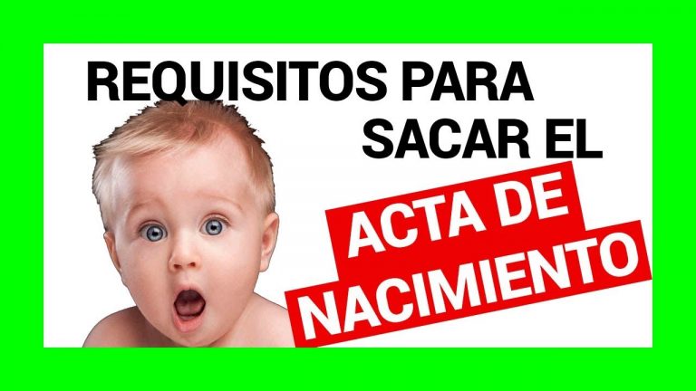 Requisitos Para Tramitar Un Acta De Nacimiento Mexico 8547