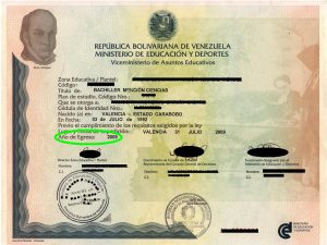 REQUERIMIENTOS PARA LEGALIZAR EL TITULO DE BACHILLER