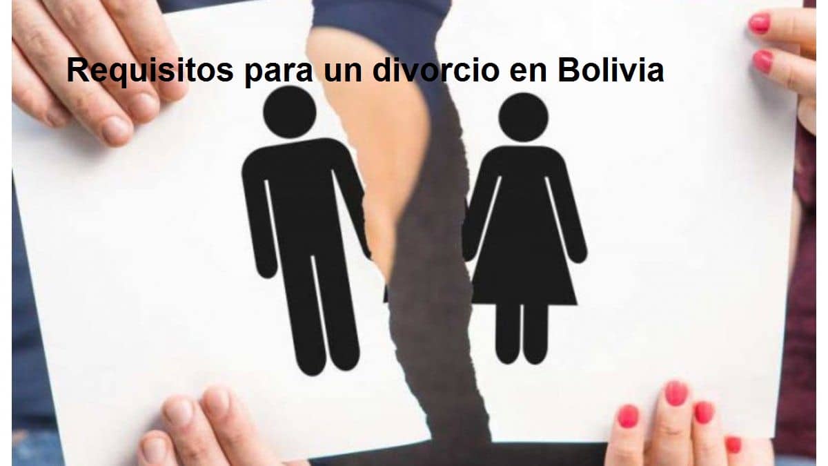 requisitos para un divorcio en Bolivia