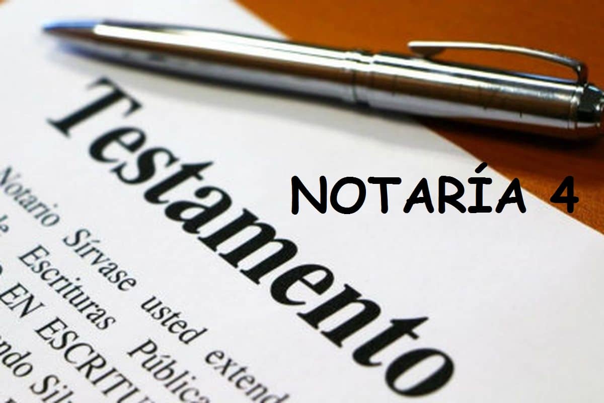 NOTARÍA 4