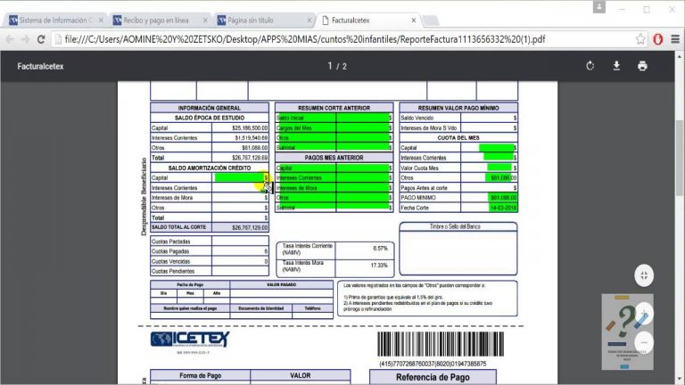 VERIFIQUE SU ESTADO DE CUENTA DE ICETEX EN COLOMBIA